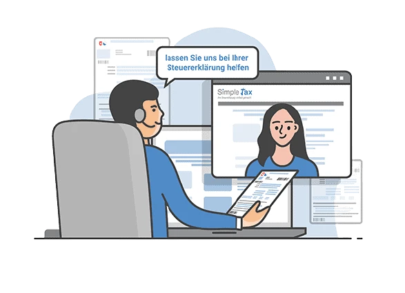 Steuererklärung und Steuerberatung via Simpletax Videoberatung